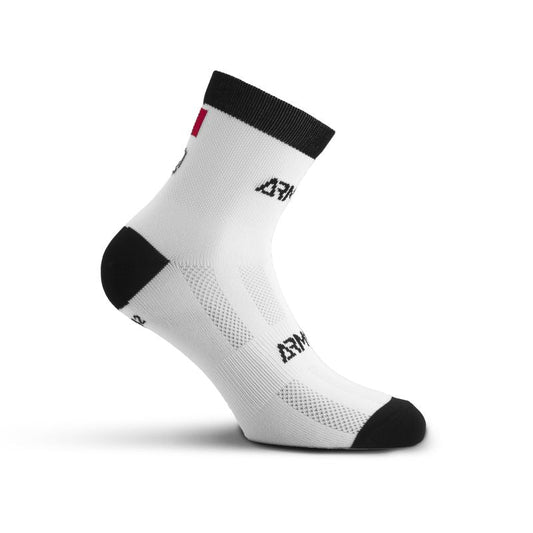 CHAUSSETTES COURTES CYCLISME ARMOS TALISMAN BLANC A-CHAUSSETTES SILA SPORT 