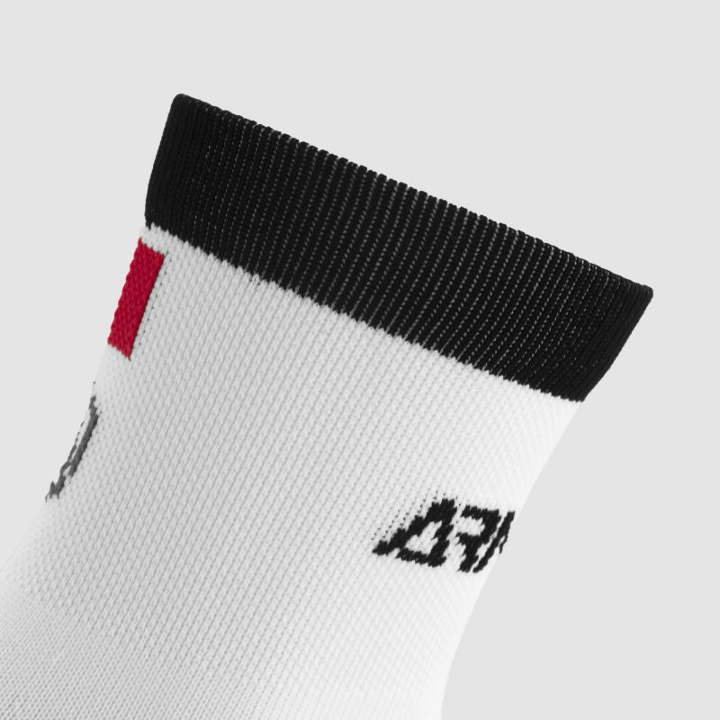 CHAUSSETTES COURTES CYCLISME ARMOS TALISMAN BLANC A-CHAUSSETTES SILA SPORT 
