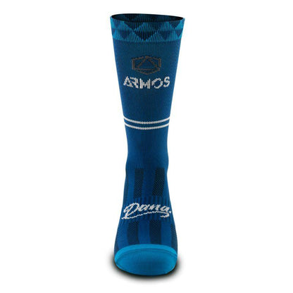 CHAUSSETTES CYCLISME ARMOS DANA BLEU - MI-HAUTES A-CHAUSETTES SILA SPORTS 