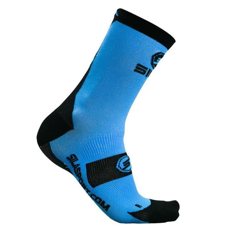 CHAUSSETTES TECHNICS SILA - Mi-hautes BLEU / NOIR 419 A-CHAUSETTES SILA SPORT 