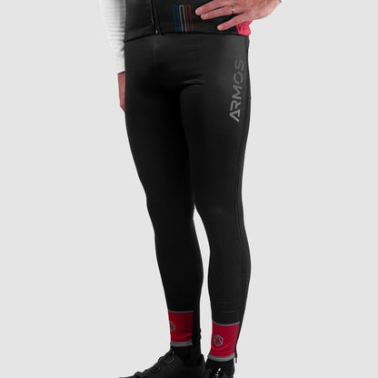 COLLANT D’ÉCHAUFFEMENT ZIP ENFANT ARMOS TALISMAN ROUGE   3601