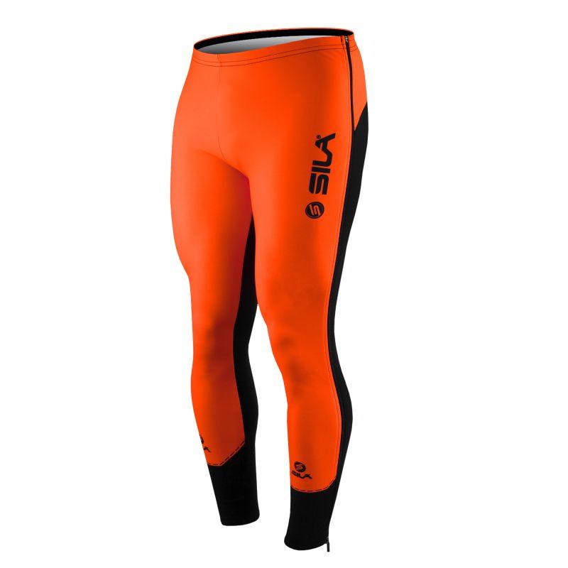 COLLANT D'ÉCHAUFFEMENT ZIP SILA FLUO STYLE 3 PLUS - ORANGE V-COLLANT SILA SPORTS 