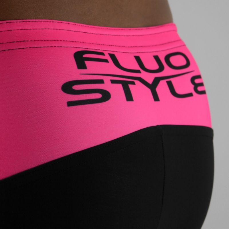 COLLANT D'ÉCHAUFFEMENT ZIP SILA FLUO STYLE 3 PLUS - ROSE V-COLLANT SILA SPORTS 