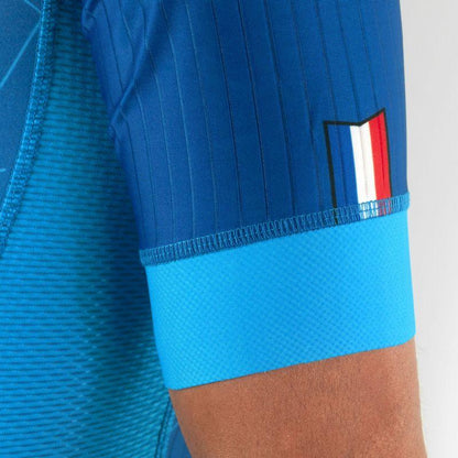 COMBINAISON CYCLISME SILA CLASSY STYLE BLEU MC Référence 2970 - M - Bleu V-COMBINAISON SILA SPORTS 
