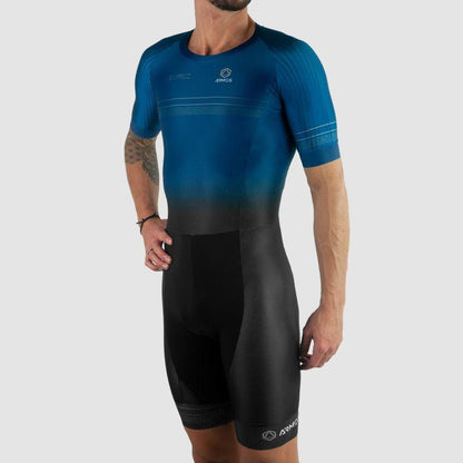 COMBINAISON ROLLER PRO AERO ARMOS EPIC BLEU MC V-COMBINAISON SILA SPORTS 