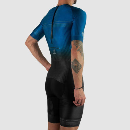 COMBINAISON ROLLER PRO AERO ARMOS EPIC BLEU MC V-COMBINAISON SILA SPORTS 