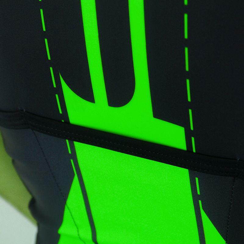 COMBINAISON ROLLER SILA FLUO STYLE 3 VERT - Manches Longues 2474 V-COMBINAISON SILA SPORT 