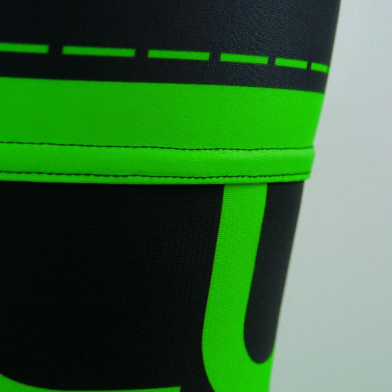 COMBINAISON ROLLER SILA FLUO STYLE 3 VERT - Manches Longues 2474 V-COMBINAISON SILA SPORT 