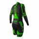 COMBINAISON ROLLER SILA FLUO STYLE 3 VERT - Manches Longues 2474 V-COMBINAISON SILA SPORT 