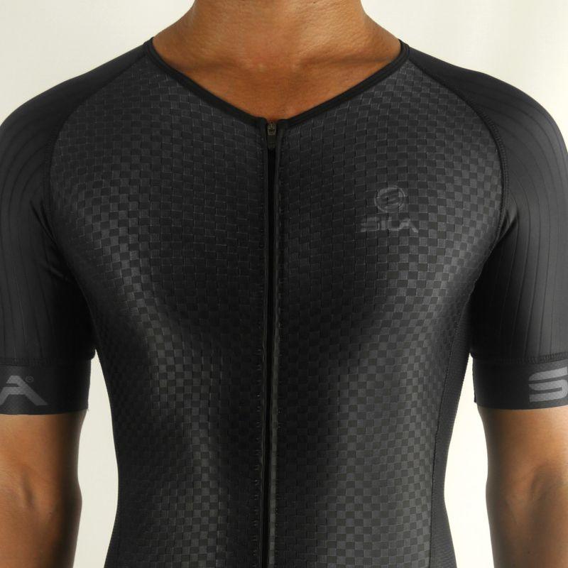 COMBINAISON ROLLER SILA SO BLACK - MANCHES COURTES 2343 V-COMBINAISON SILA SPORT 