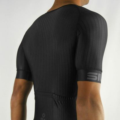 COMBINAISON ROLLER SILA SO BLACK - MANCHES COURTES 2343 V-COMBINAISON SILA SPORT 