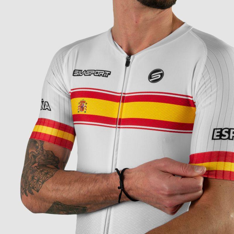 COMBINAISON ROLLER SILASPORT ESPANA NATION STYLE 3 MC V-COMBINAISON SILA SPORTS 