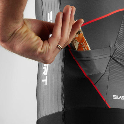 COMBINAISON ROLLER SILASPORT MOZAIK STYLE GRIS V-COMBINAISON SILA SPORTS 