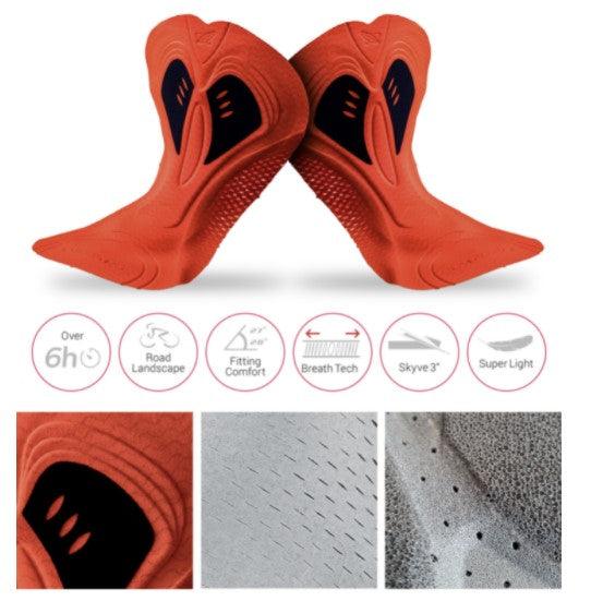 CUISSARD CYCLISME PERFO ARMOS LEGEND ROUGE V-CUISSARD SILA SPORTS 