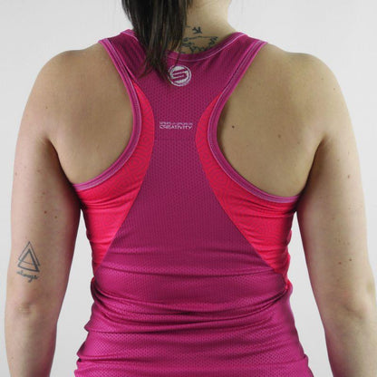 DÉBARDEUR RUNNING FEMME - SILA AZALEA - ROSE T-DÉBARDEUR SILA SPORTS 