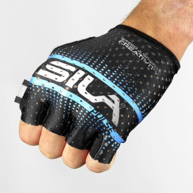 GANTS COURTS SILA PULSE STYLE - BLEU SKY Référence 2890 Bleu A-GANTS SILA SPORTS 