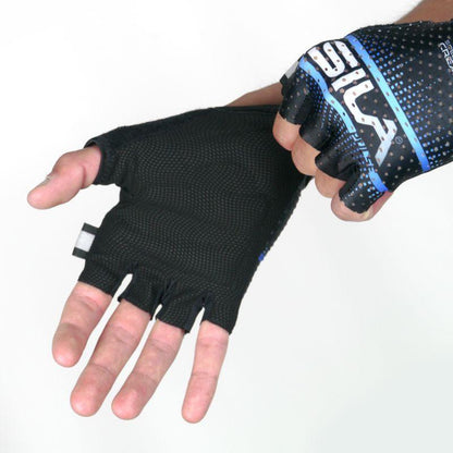 GANTS COURTS SILA PULSE STYLE - BLEU SKY Référence 2890 Bleu A-GANTS SILA SPORTS 