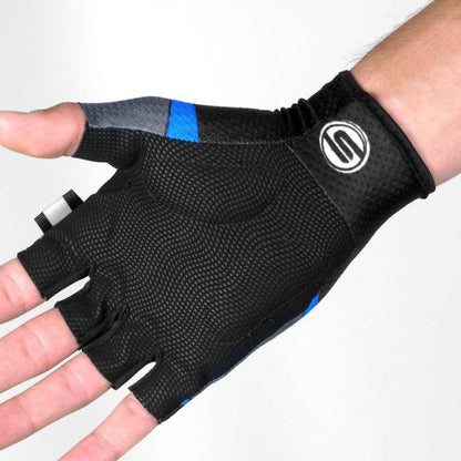 GANTS COURTS SILA TEAM - BLEU Référence 2893 - M - Bleu A-GANTS SILA SPORTS 