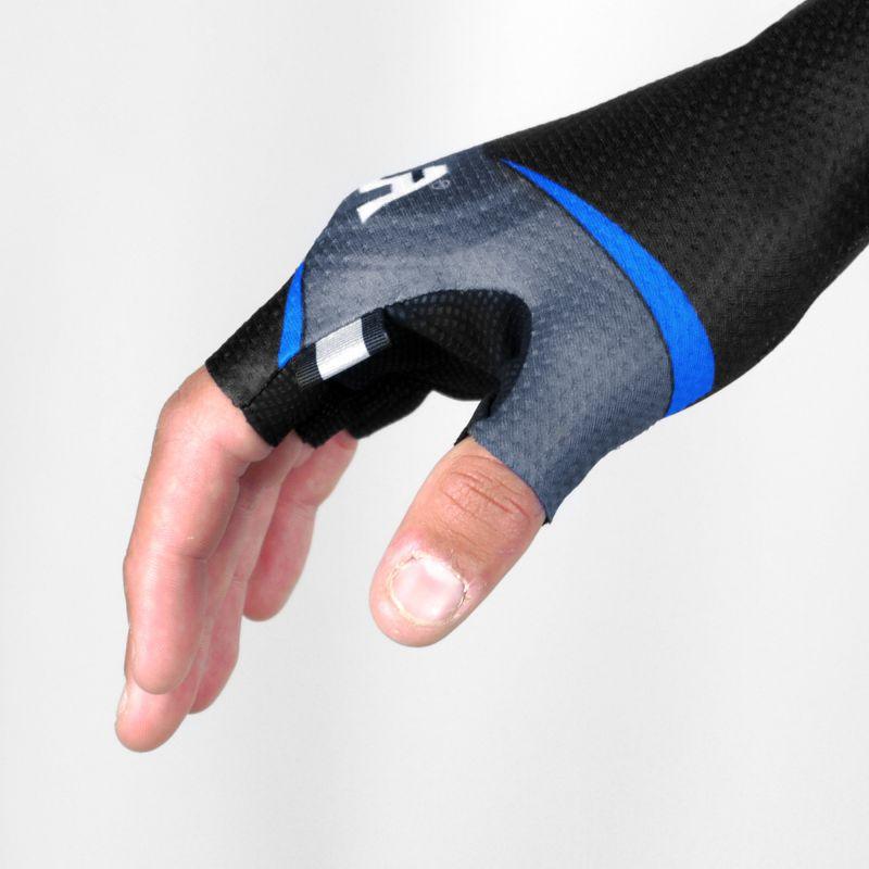 GANTS COURTS SILA TEAM - BLEU Référence 2893 - M - Bleu A-GANTS SILA SPORTS 