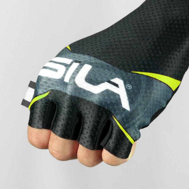 GANTS COURTS SILA TEAM - JAUNE FLUO A-GANTS SILA SPORTS 