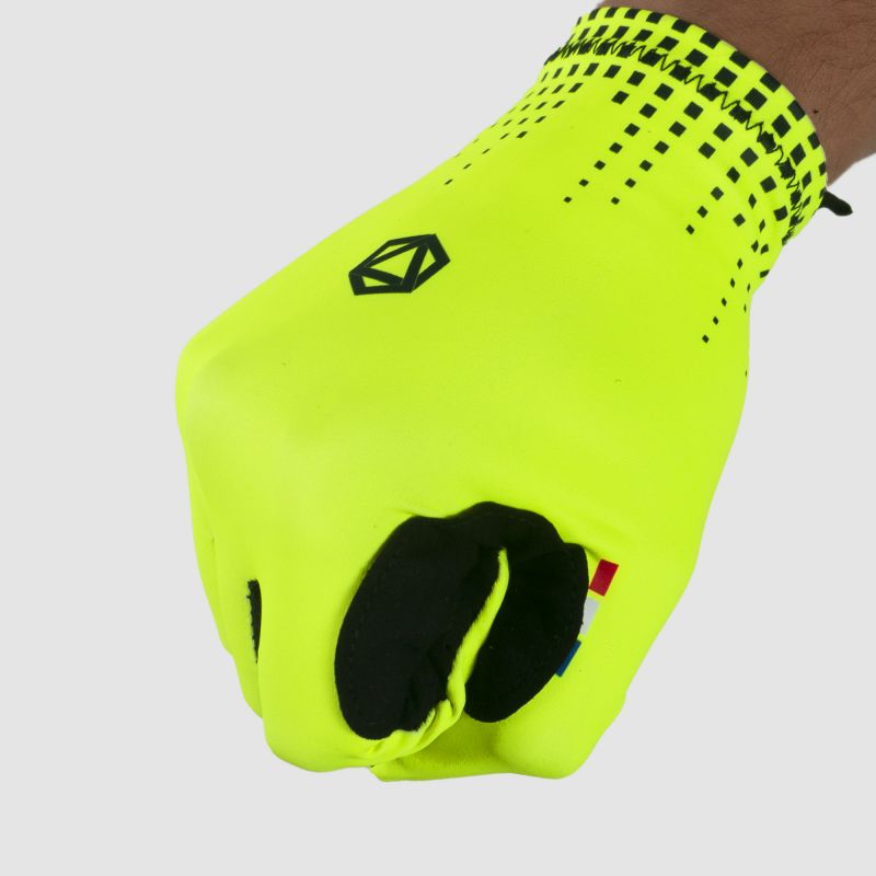 GANTS LONGS ARMOS MI-SAISON GEL+ JAUNE FLUO   3533
