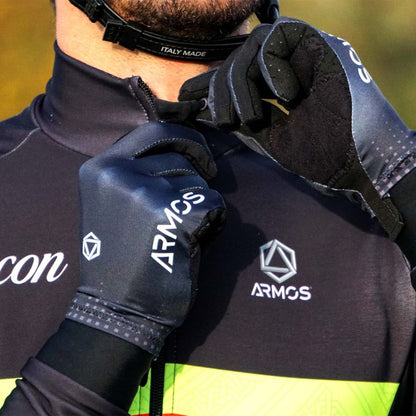 GANTS LONGS ARMOS MI-SAISON GEL+ JAUNE FLUO   3533