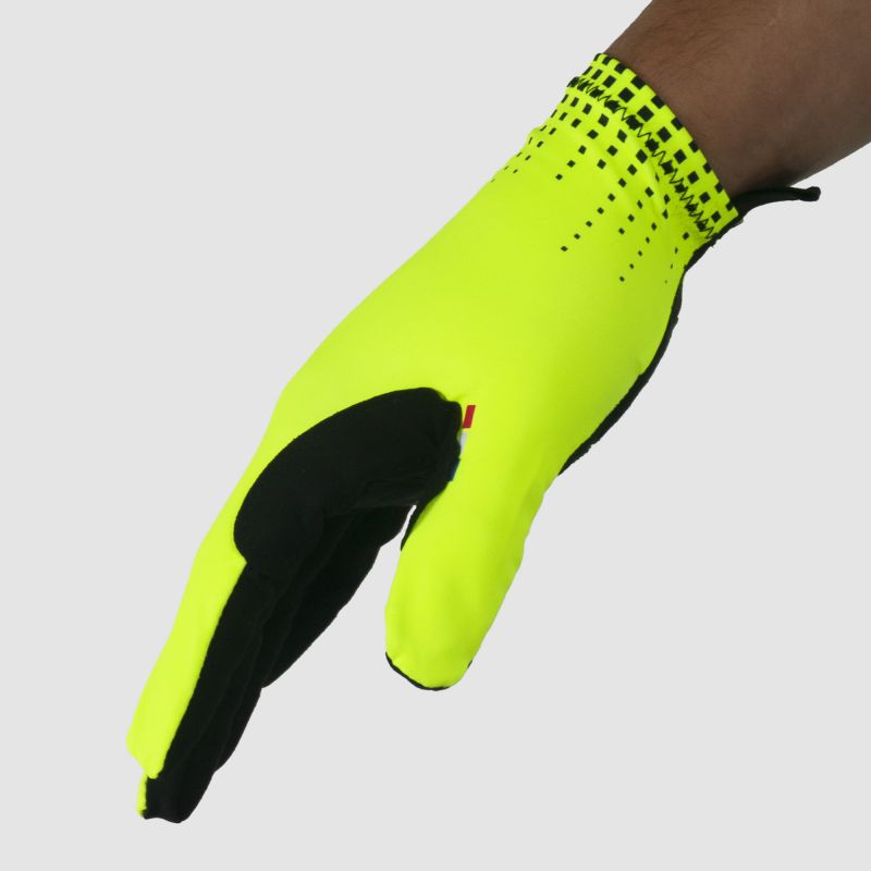 GANTS LONGS ARMOS MI-SAISON GEL+ JAUNE FLUO   3533