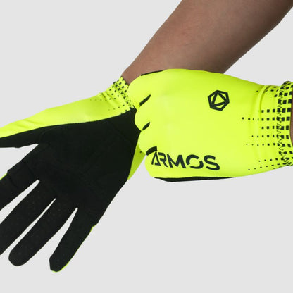 GANTS LONGS ARMOS MI-SAISON GEL+ JAUNE FLUO   3533