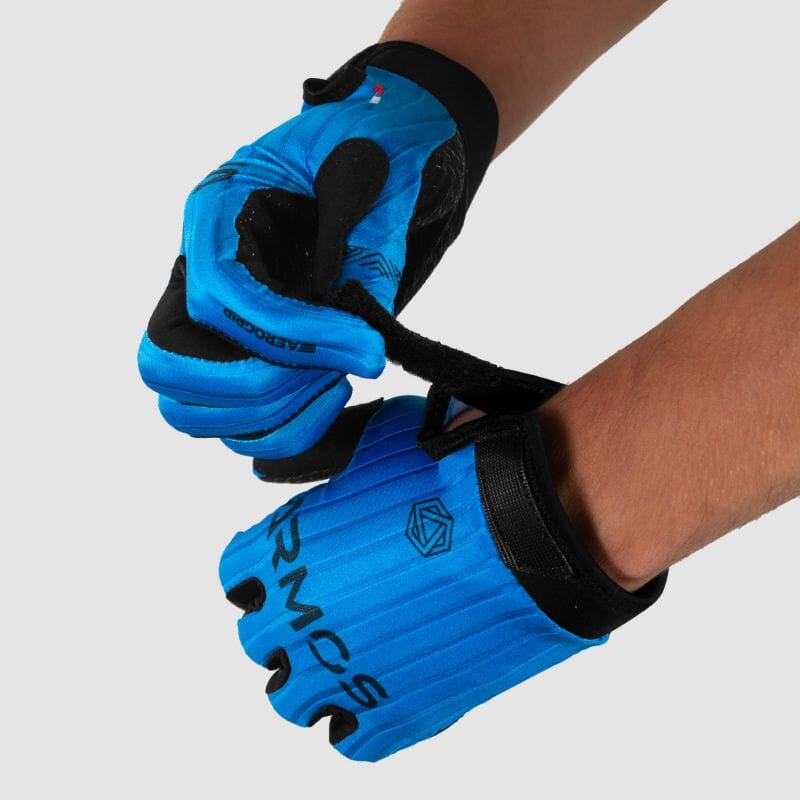 GANTS LONGS ARMOS PRO AEROGRIP BLEU A-GANTS LONG SILA SPORT 