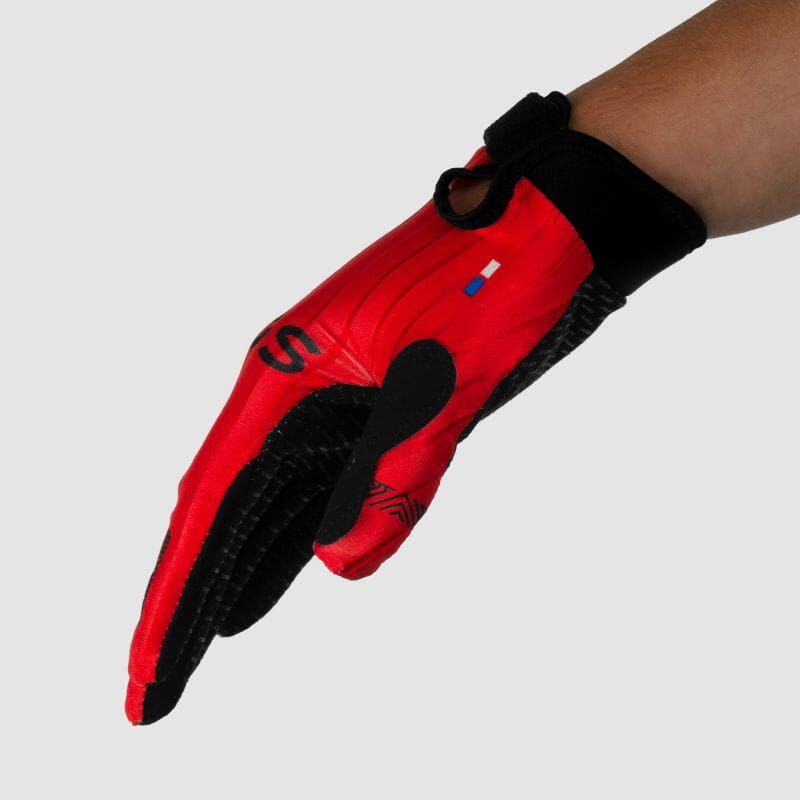 GANTS LONGS ARMOS PRO AEROGRIP ROUGE A-GANTS LONG SILA SPORT 