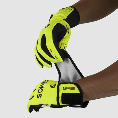 GANTS LONGS AUTOMNE/HIVER ARMOS THERMO JAUNE FLUO A-GANTS LONG SILA SPORT 