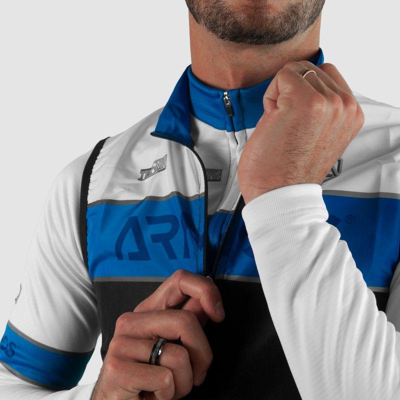 GILET COUPE VENT COMPACT ARMOS TALISMAN BLEU V-GILET SILA SPORT 