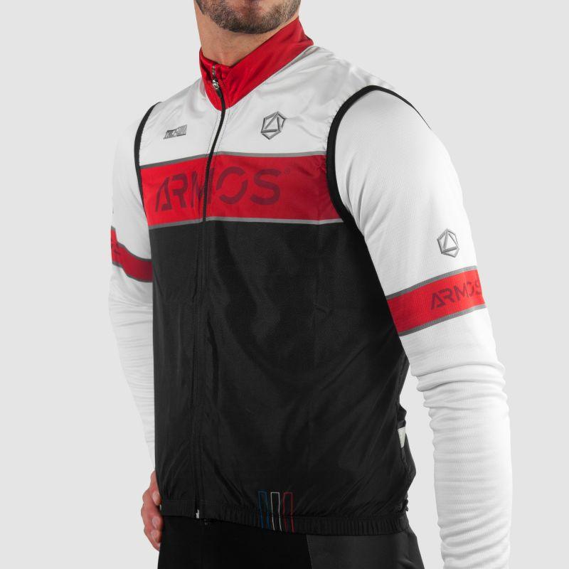 GILET COUPE VENT COMPACT ARMOS TALISMAN ROUGE V-GILET SILA SPORT 