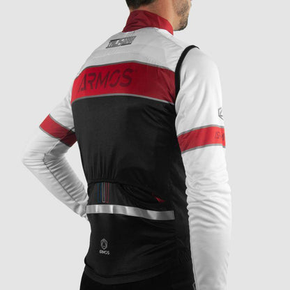 GILET COUPE VENT COMPACT ARMOS TALISMAN ROUGE V-GILET SILA SPORT 