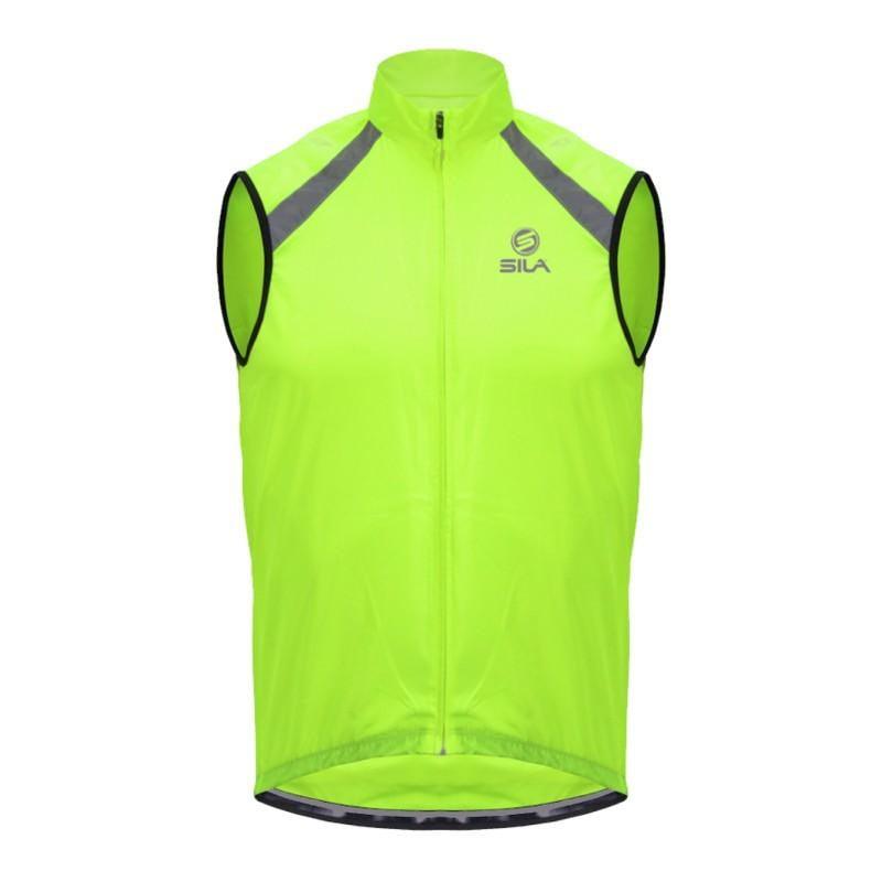 GILET DE SÉCURITÉ SILA FLUO JAUNE V-GILET SILA SPORT 