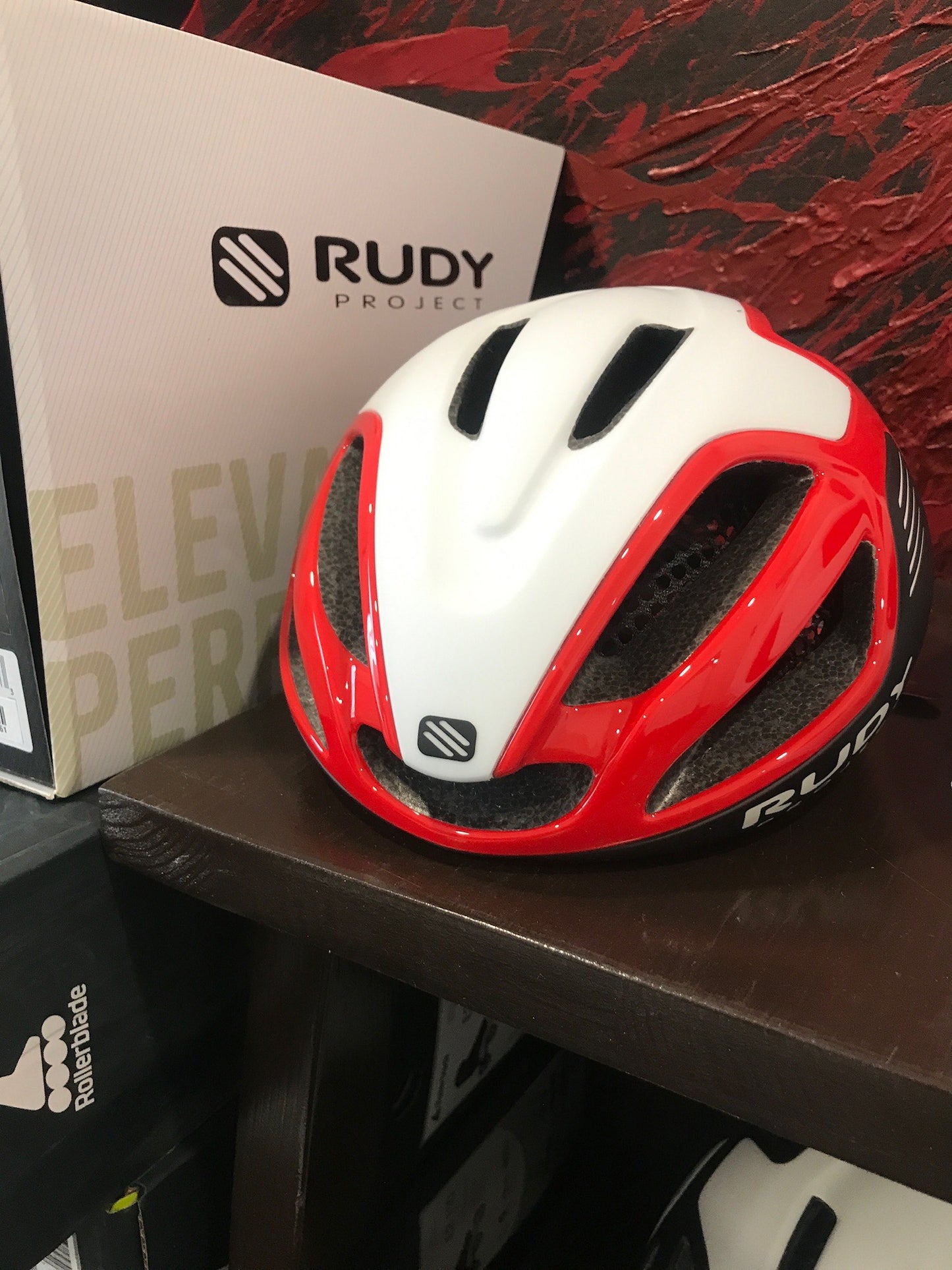 CASQUE  SPECTRUM  noir rouge blanc  édition limitée  2025