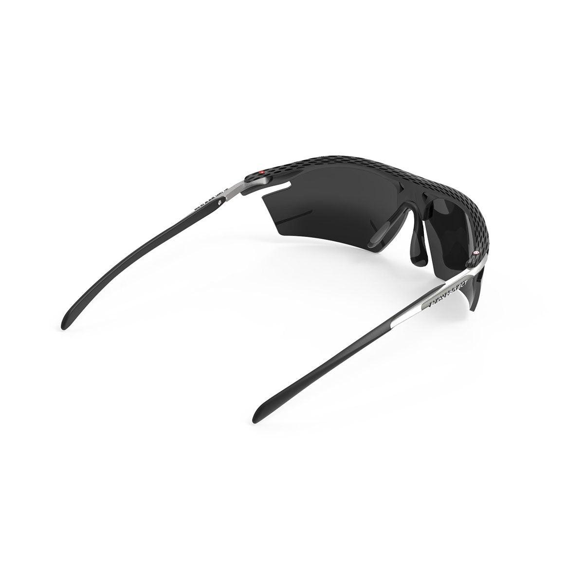 LUNETTE RYDON CADRE EN CARBONE RYDON ET VERRES NOIRS FUMÉE E-LUNETTES RUDY PROJECT 