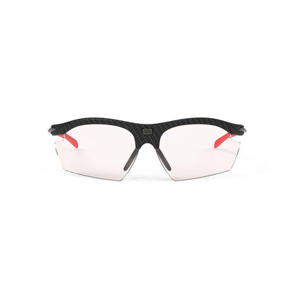 LUNETTES RYDON MONTURE RYDON CARBONIUM ET VERRES PHOTOCHROMIQUES IMPACTX-2 ROUGE CLAIR À LASER ROUGE E-LUNETTES RUDY PROJECT 