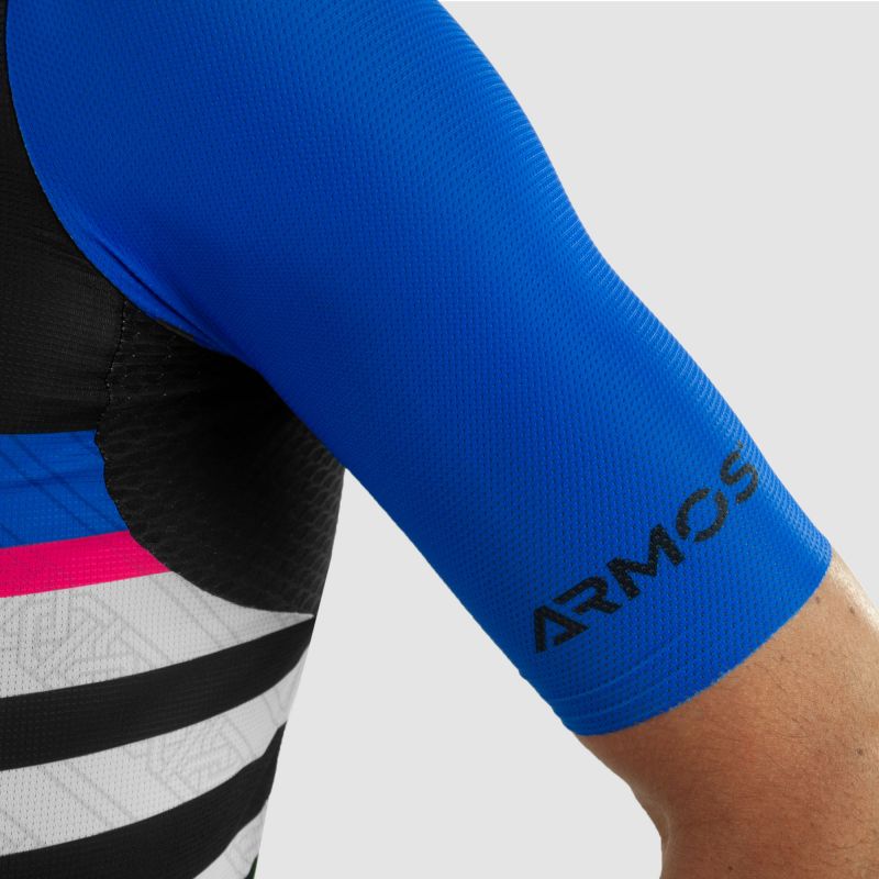 MAILLOT PRO LIGHT ARMOS ICON BLEU MC   3202 2026