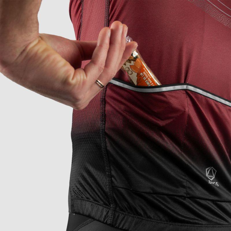 MAILLOT PRO RACE ARMOS EPIC GRENAT MC V-MAILLOT SILA SPORTS 