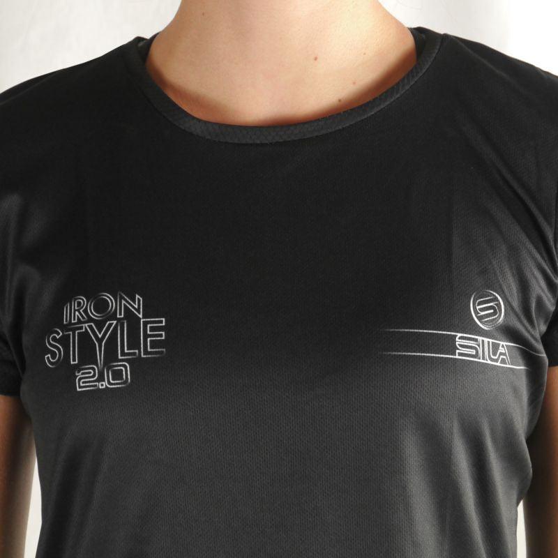 MAILLOT RUNNING FEMME IRON STYLE 2.0 BLANC 1799 V-MAILLOT SILA SPORT 