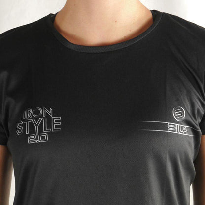 MAILLOT RUNNING FEMME IRON STYLE 2.0 BLANC 1799 V-MAILLOT SILA SPORT 