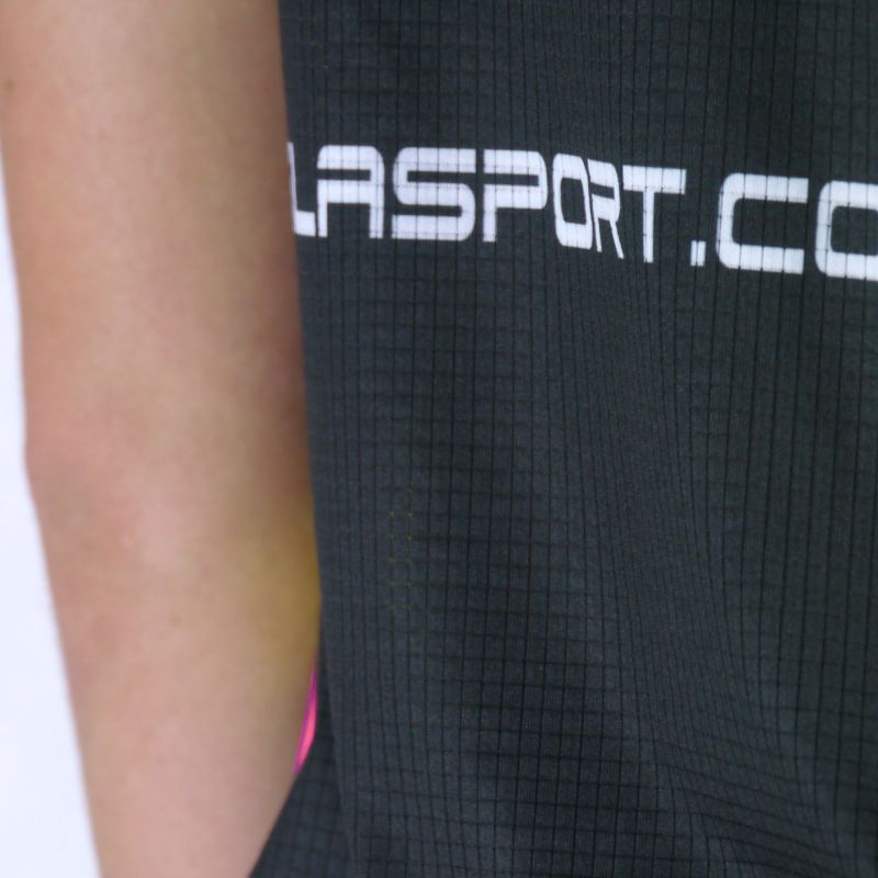 MAILLOT RUNNING FEMME - PRO ULTRALIGHT - SILA TEAM - ROSE - MC   1672