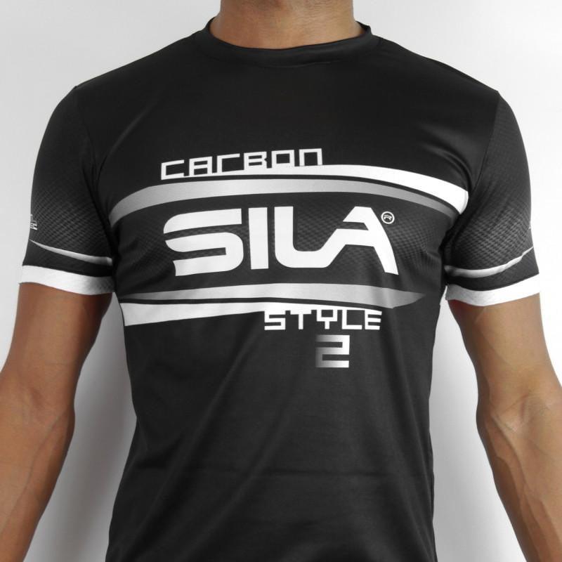 MAILLOT RUNNING HOMME - SILA CARBON STYLE 2 - BLANC 1703 M-RUNNING SILA SPORT 