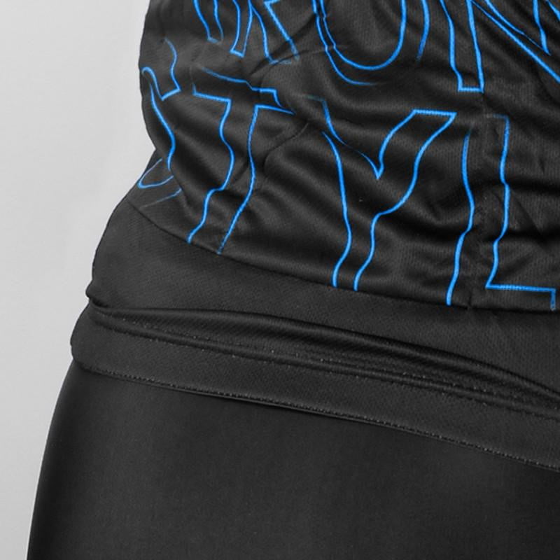 MAILLOT SILA IRON STYLE 2.0 BLEU - MANCHES COURTES 1489 V-MAILLOT SILA SPORT 