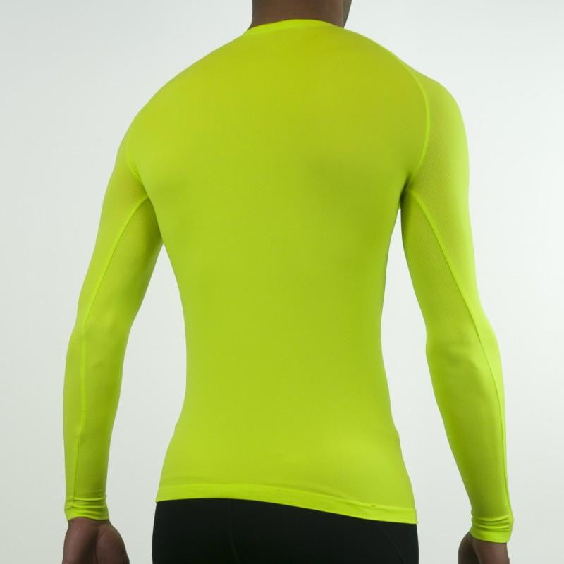 Maillot Underwear SILA PRIME Lime Punch Manches longues Modèle 1358 LIME T-MAILLOT UNDERWEAR SILA SPORT 