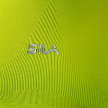 Maillot Underwear SILA PRIME Lime Punch Manches longues Modèle 1358 LIME T-MAILLOT UNDERWEAR SILA SPORT 