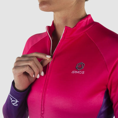 MAILLOT / VESTE MI-SAISON FEMME ARMOS DANA ROSE V-MAILLOT SILA SPORT 