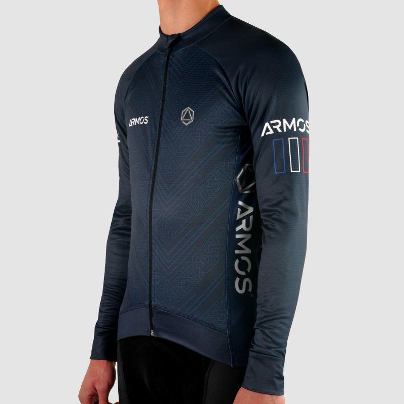 MAILLOT / VESTE MI SAISON PERFO ARMOS LEGEND BLEU MARINE V-MAILLOT SILA SPORT 