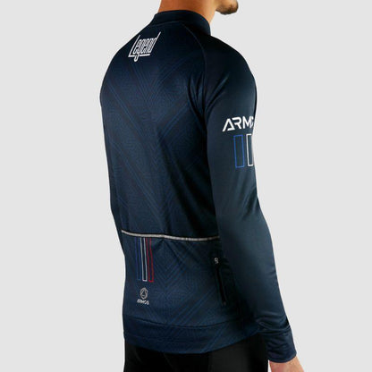 MAILLOT / VESTE MI SAISON PERFO ARMOS LEGEND BLEU MARINE V-MAILLOT SILA SPORT 